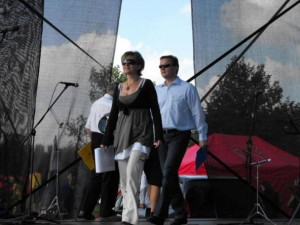 Jolana Nováková a Michael Dymek